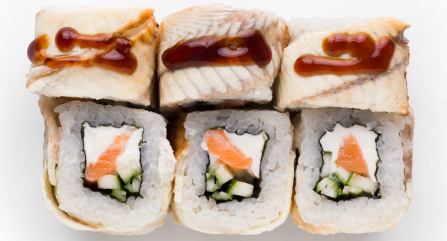 sushi anguila